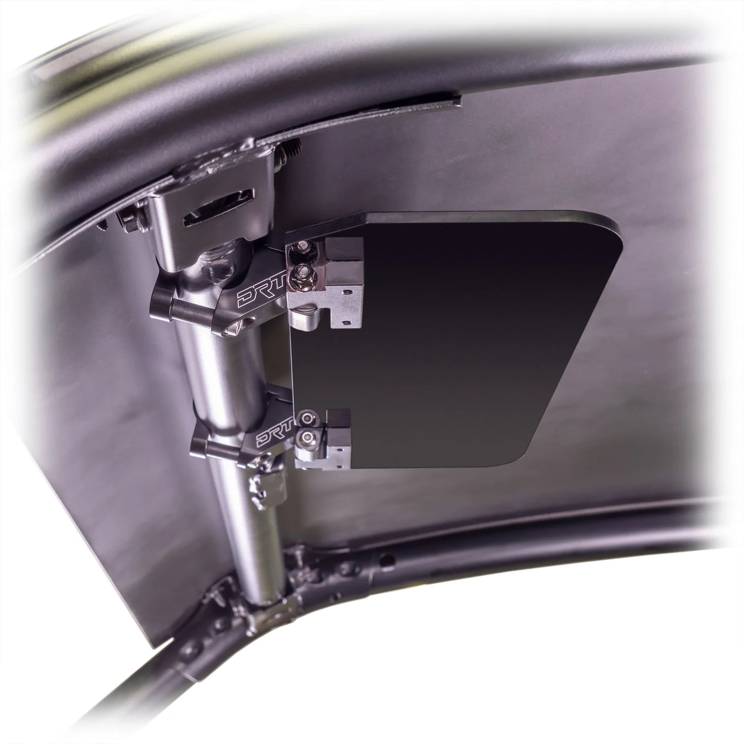 DRT Motorsports Universal Billet Sun Visor Kit 1.750" Clamps