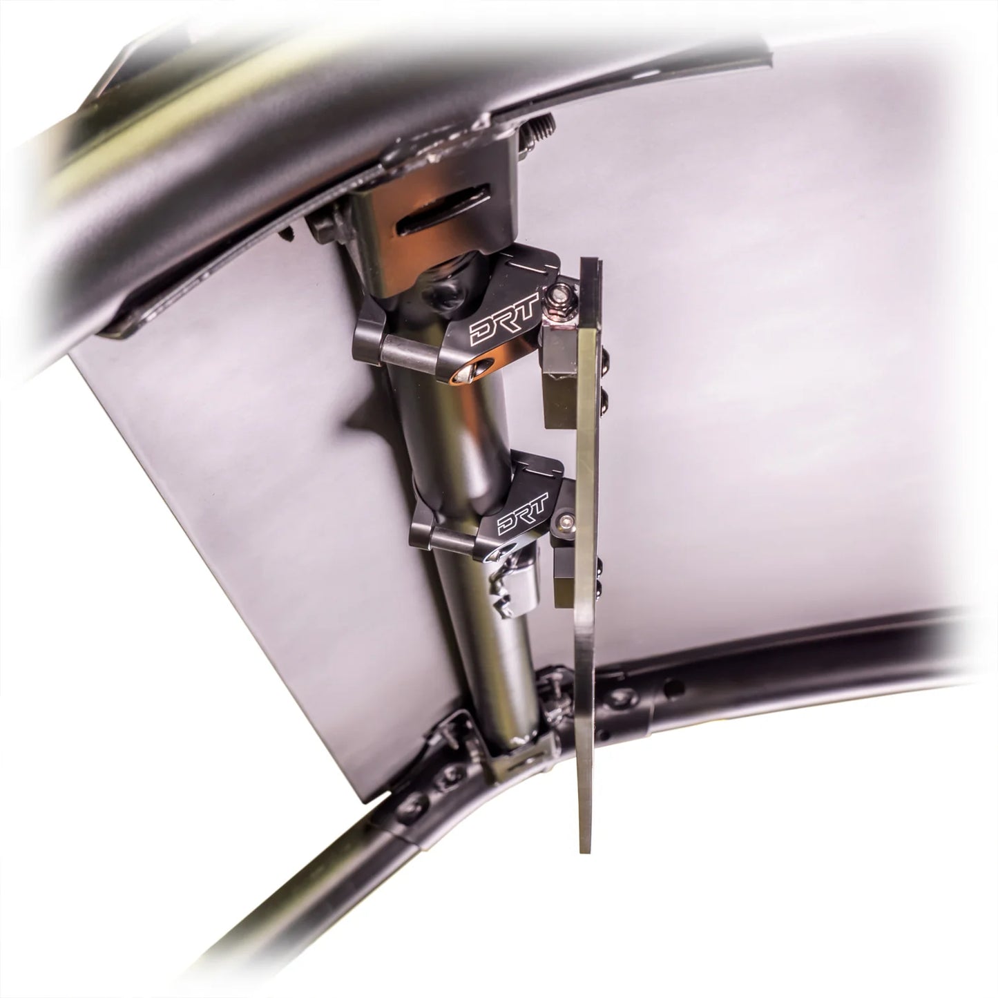 DRT Motorsports Universal Billet Sun Visor Kit 1.750" Clamps