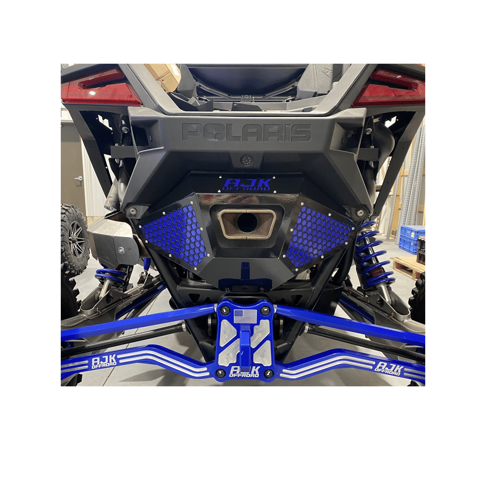 Polaris Pro R Exhaust Cover Bumper AJK Offroad