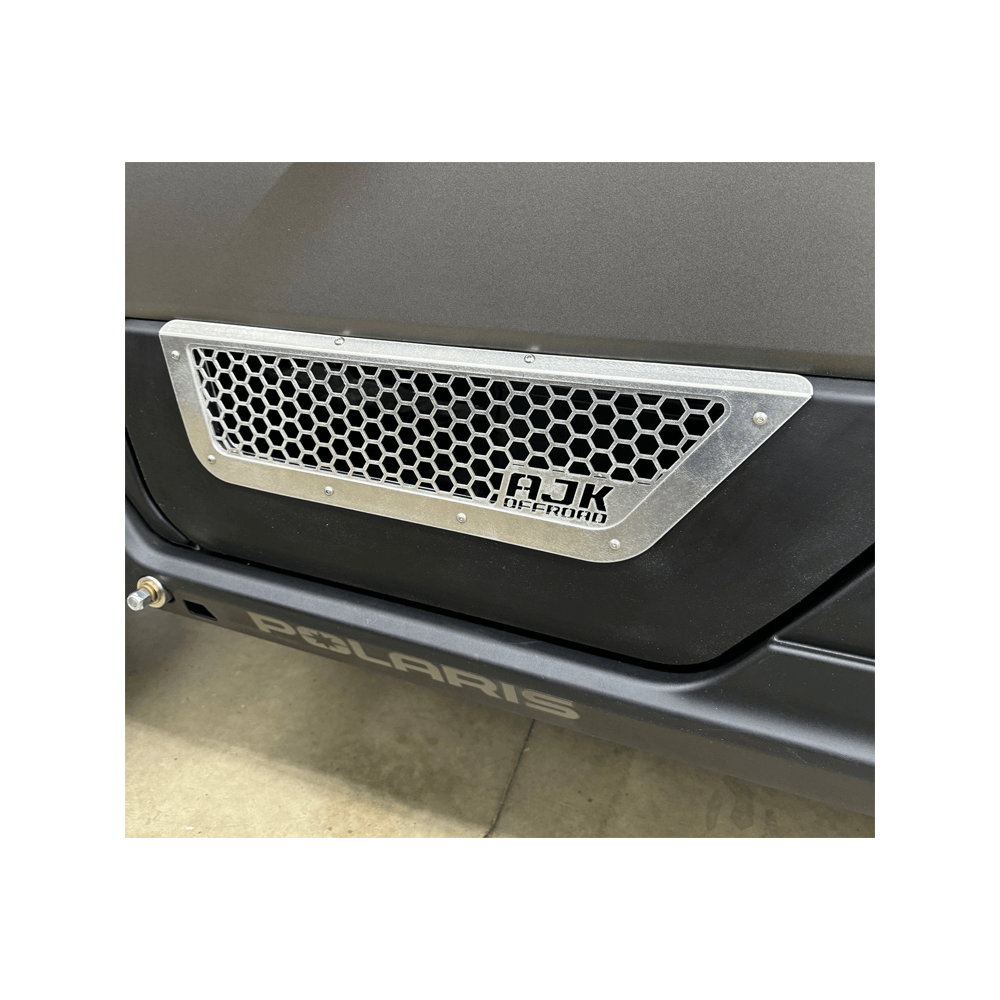 Polaris Xpedition Vented Lower Doors Inserts AJK Offroad Front Raw No
