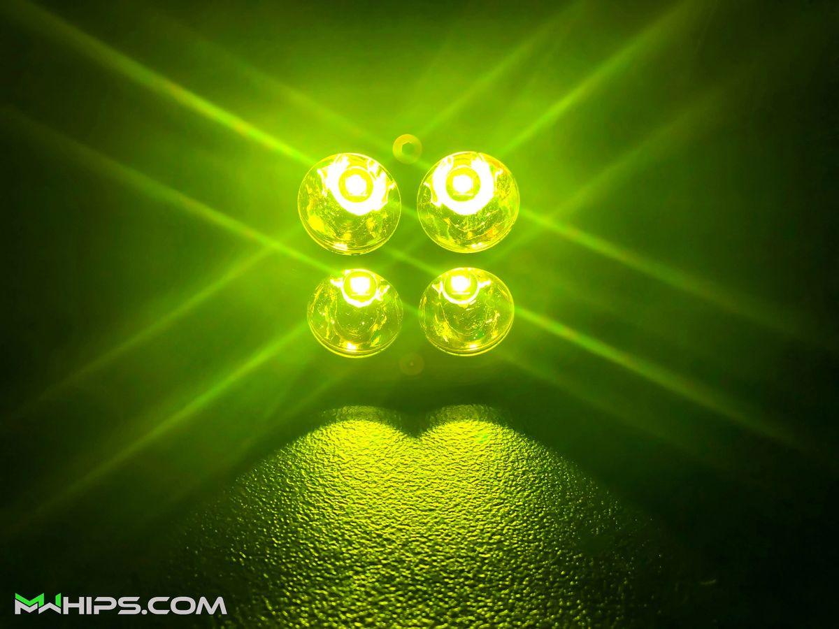 3" 40W 3400L YELLOW SPOT/FLOOD COMBO - PAIR - Mwhips