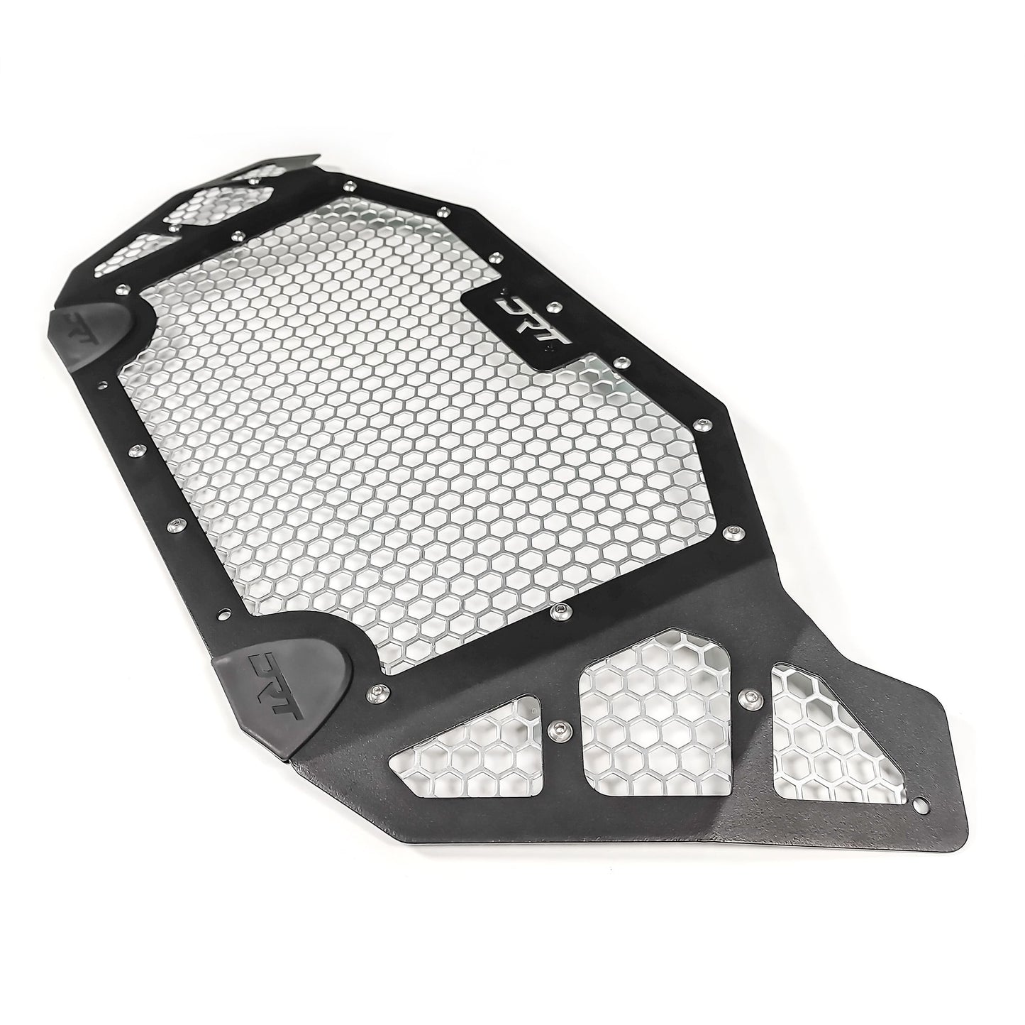 DRT Motorsports Polaris XP Pro 2020-2024 Aluminum Front Grill V2.0 - Black