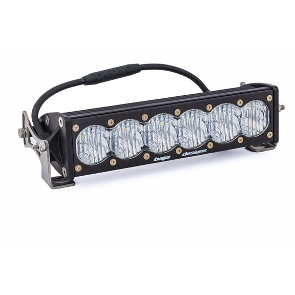 10 Inch LED Light Bar Baja Amber Lens Wide Driving OnX6 Baja Designs