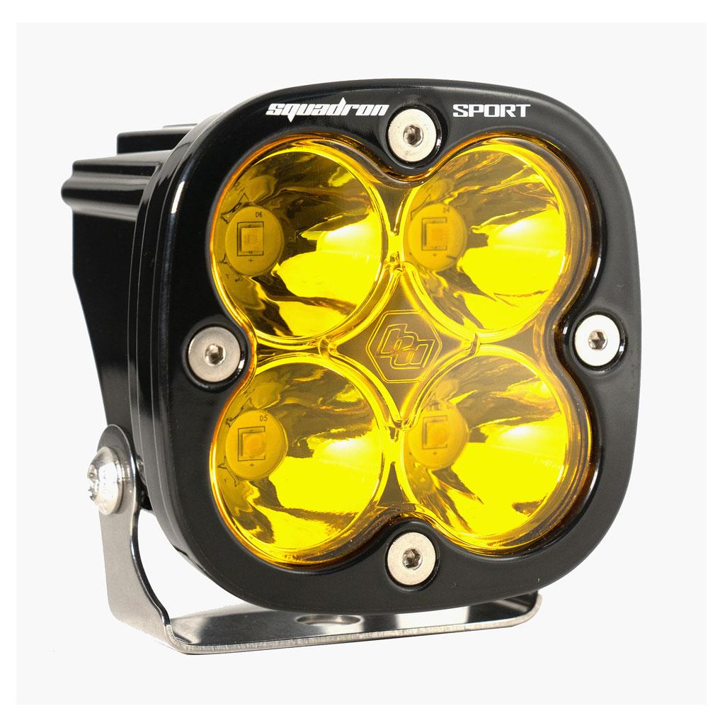 LED Light Pod Spot Pattern Clear Baja Amber White Squadron Sport Baja Designs