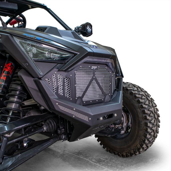 DRT Motorsports Polaris Pro R / Turbo R 2022-2024 Aluminum Front Grill - Black