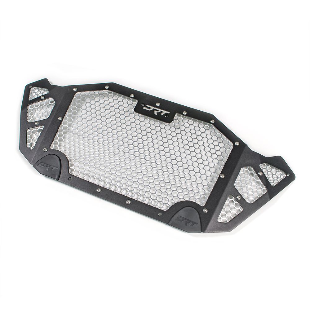 DRT Motorsports Polaris XP Pro 2020-2024 Aluminum Front Grill V2.0 - Black