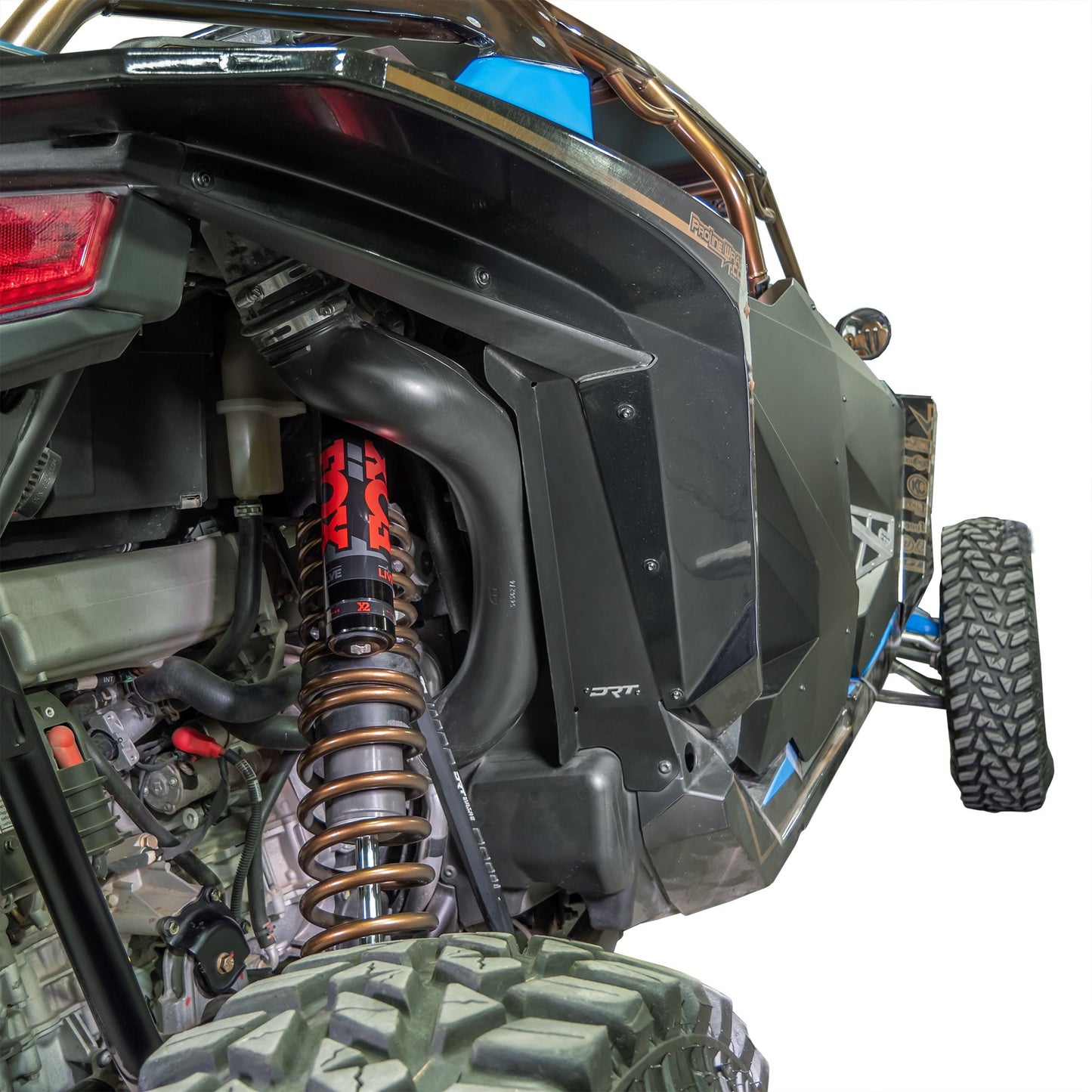 DRT Motorsports Polaris Pro R 2022-2024 Aluminum Rear Inner Fender Guards