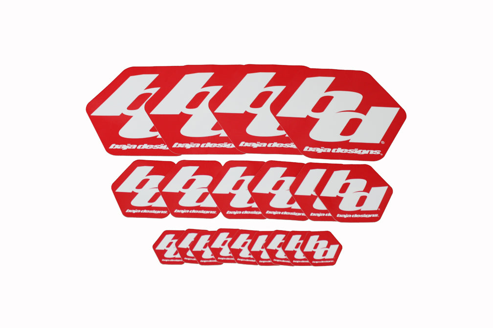 Large Sticker Pack Baja Designs