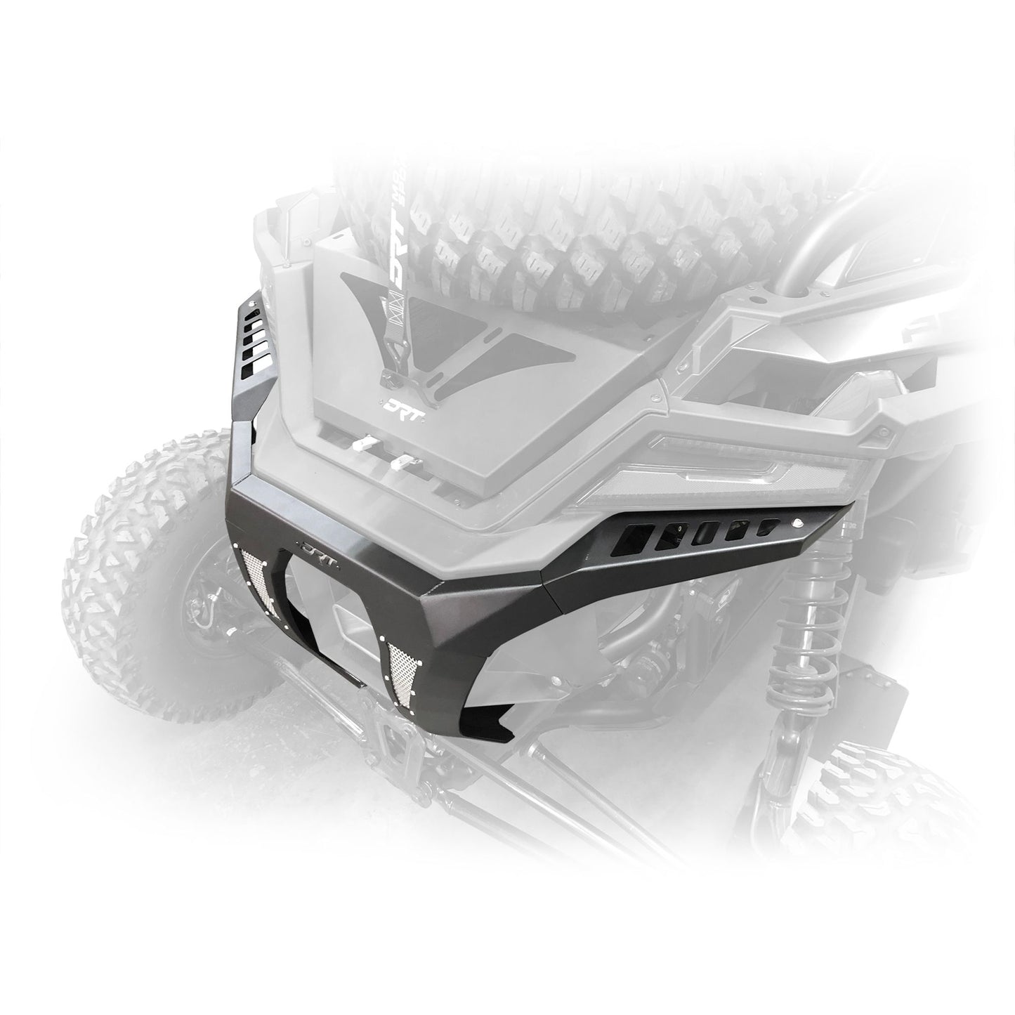 DRT Motorsports Polaris Pro R 2022+ Rear Bumper - Black