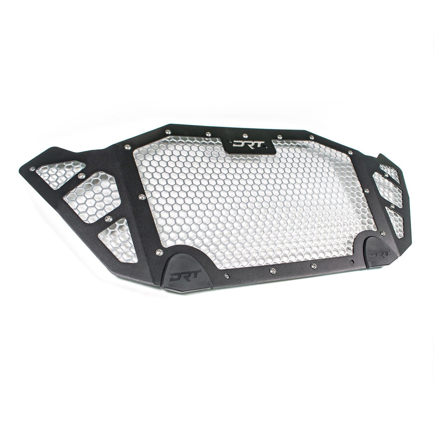 DRT Motorsports Polaris XP Pro 2020-2024 Aluminum Front Grill V2.0 - Black
