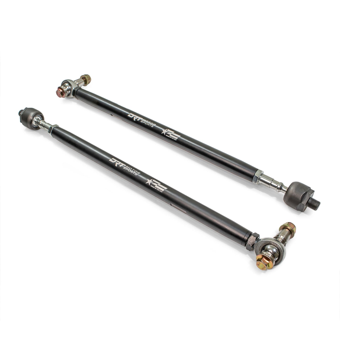 DRT Motorsports HD Billet Aluminum Tie Rod Kit, (M14 Rack), Polaris XP1000/4