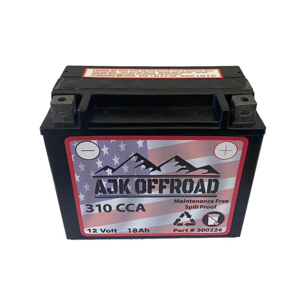310 CCA Battery AJK Offroad