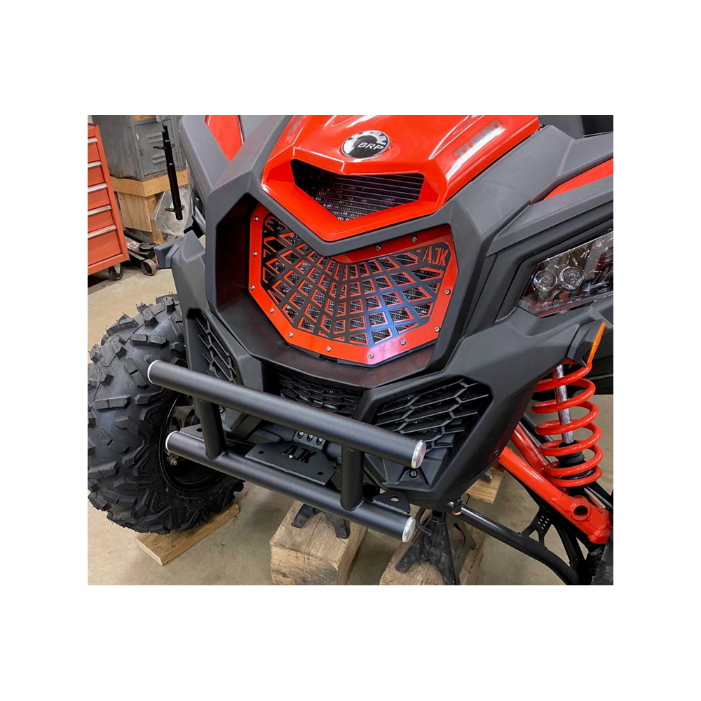 Can-Am X3 Front Bumper AJK Offroad Smooth Black None