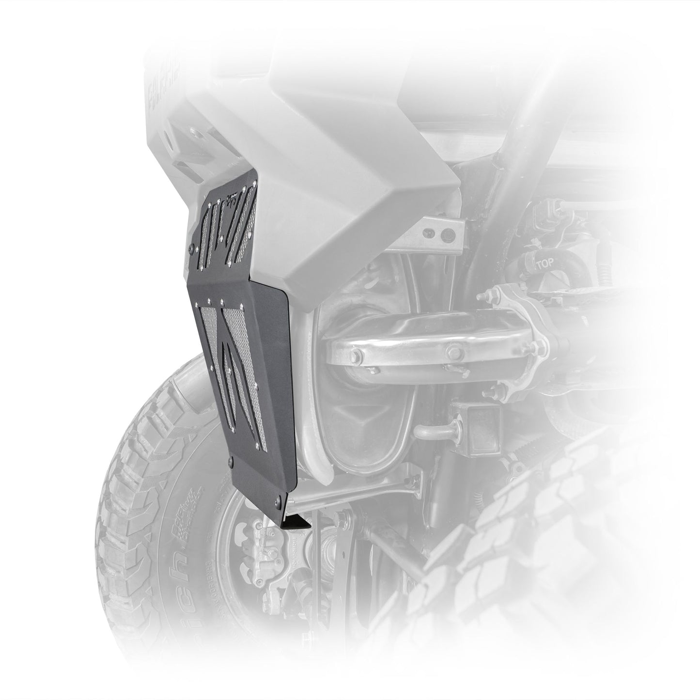 DRT RZR Pro XP 2020+ Aluminum Exhaust Cover