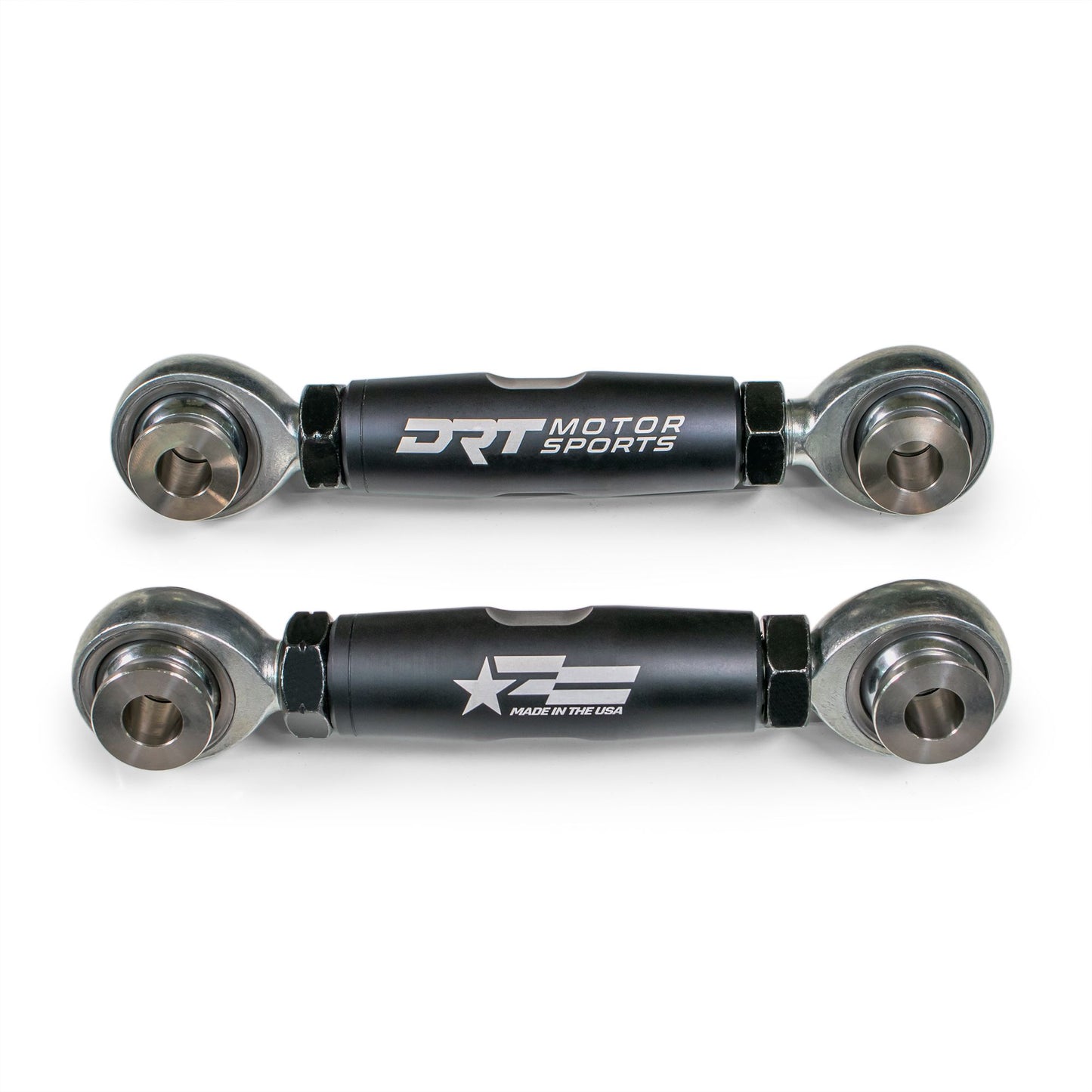 DRT Motorsports Billet Aluminum Barrel Adjustable Sway Bar Link Kit (M12), Polaris