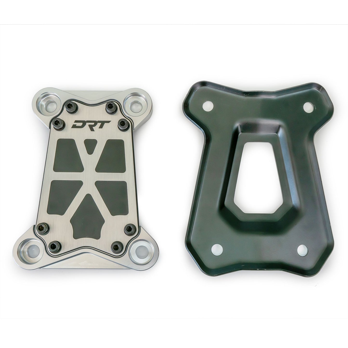 DRT Motorsports 3 PC Radius Rod Reinforcement Plate - Polaris Pro R/Turbo R Platform