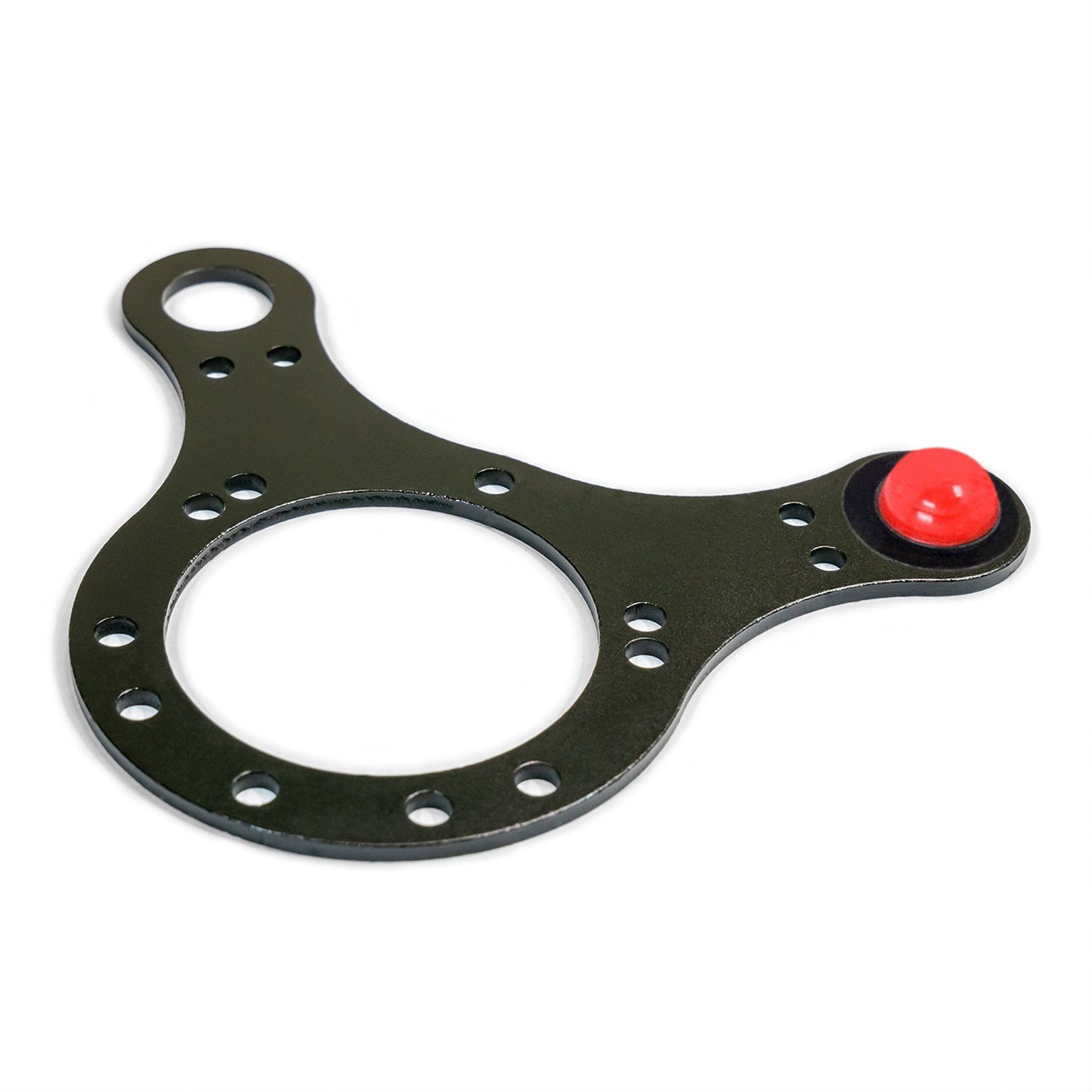 DRT Motorsports Steering Wheel Push-To-Talk Plate (5/6 Bolt Pattern), Dual, Universal