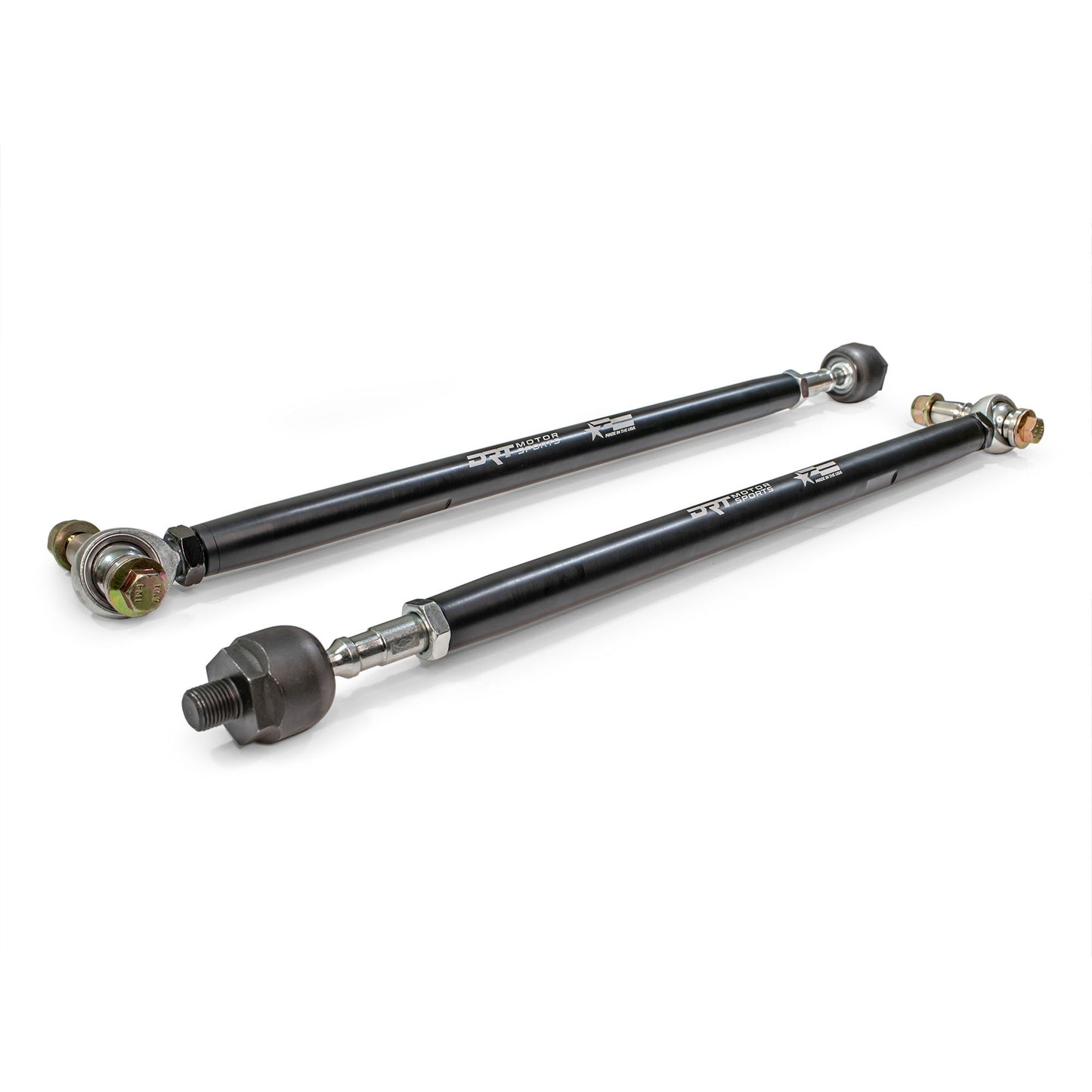 DRT Motorsports HD Billet Aluminum Tie Rod Kit, (M14 Rack), Polaris XP1000/4