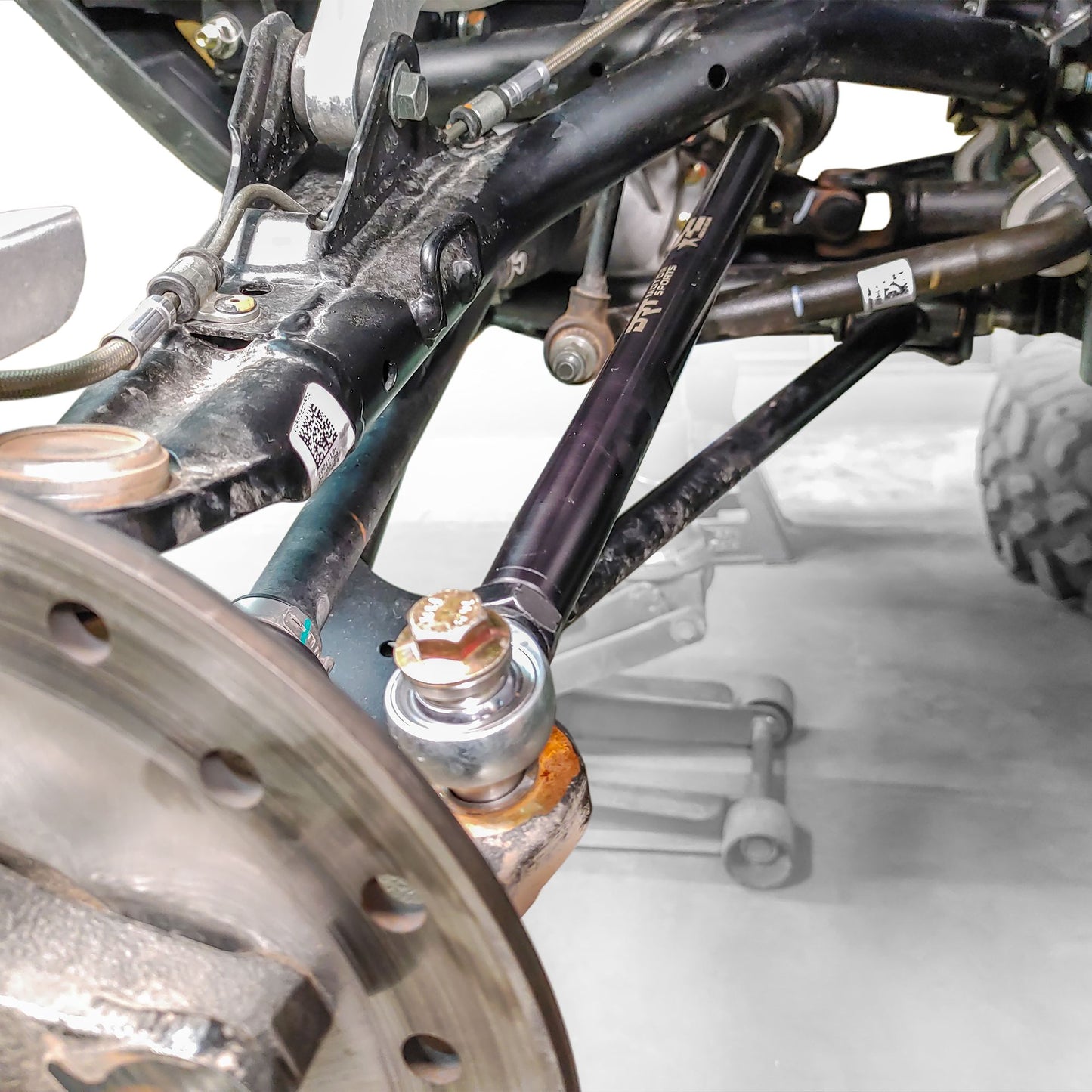 DRT Motorsports HD Billet Aluminum Tie Rod Kit, (M14 Rack), Polaris XP1000/4