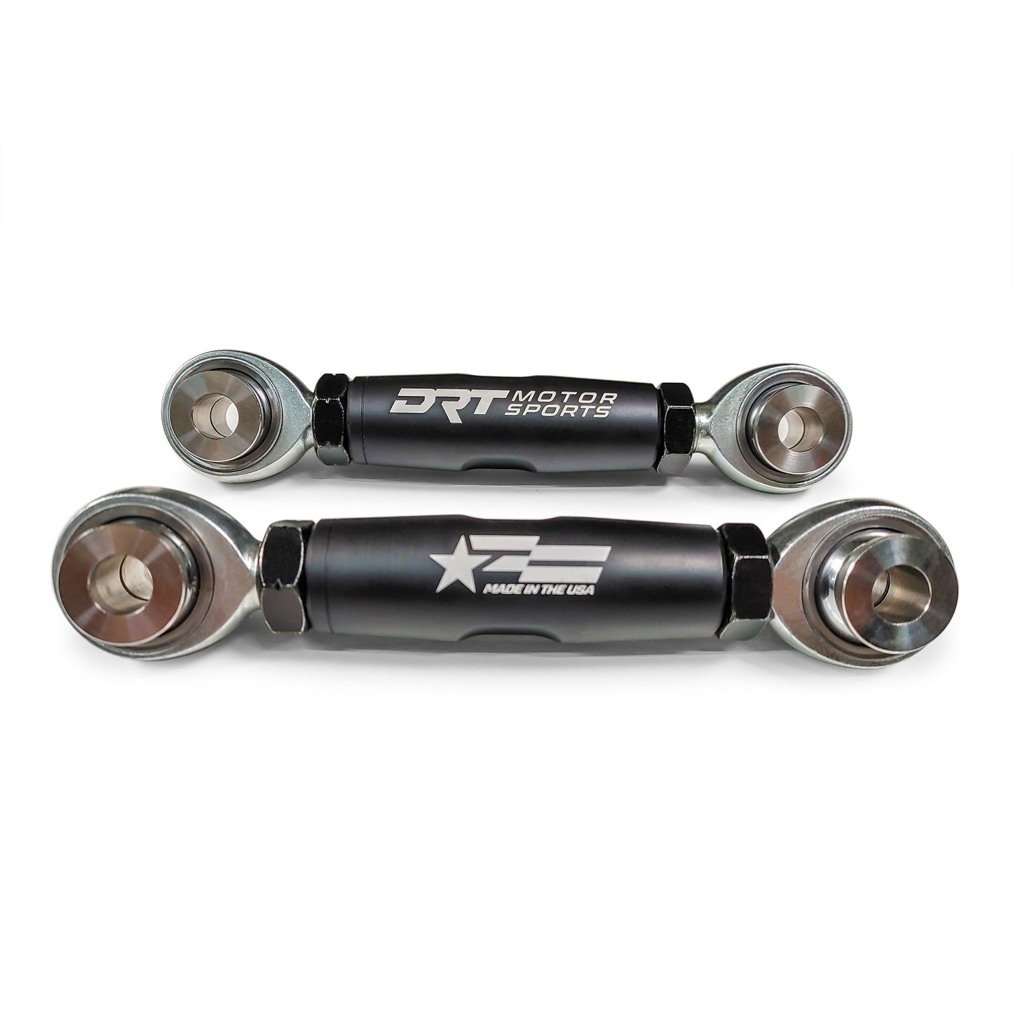 DRT Motorsports Billet Aluminum Barrel Adjustable Sway Bar Link Kit (M12), Polaris