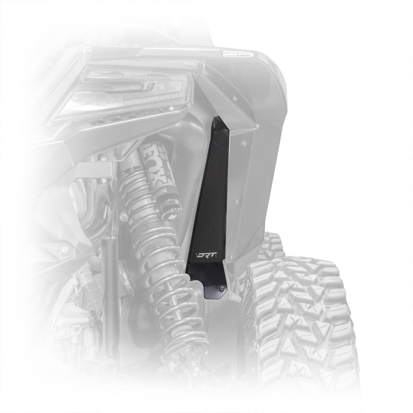 DRT Motorsports Polaris Pro R 2022-2024 Aluminum Rear Inner Fender Guards