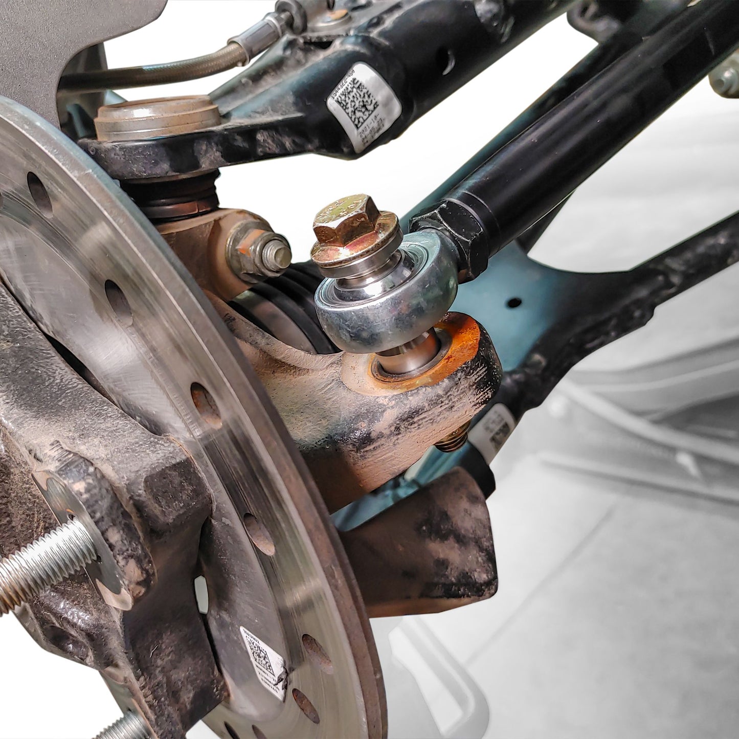 DRT Motorsports HD Billet Aluminum Tie Rod Kit, (M14 Rack), Polaris XP1000/4