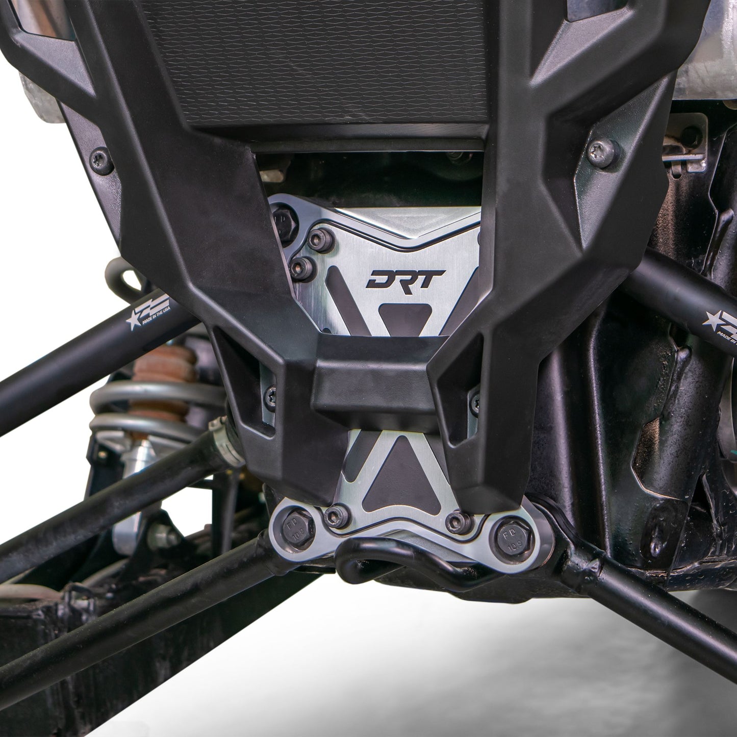 DRT Motorsports 3 PC Radius Rod Reinforcement Plate - Polaris XP PRO Platform