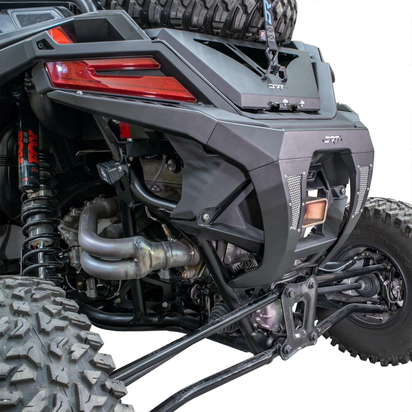 DRT Motorsports Polaris Pro R 2022+ Rear Bumper - Black