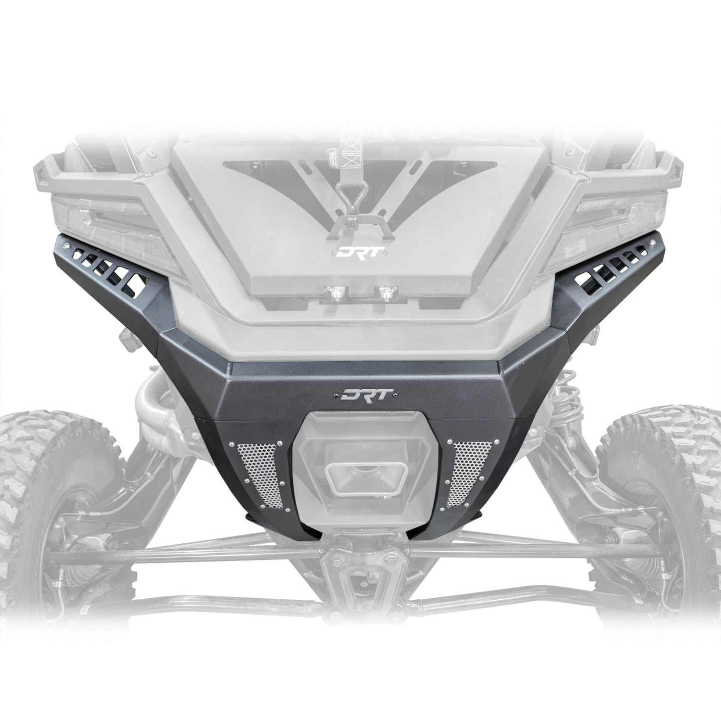 DRT Motorsports Polaris Pro R 2022+ Rear Bumper - Black