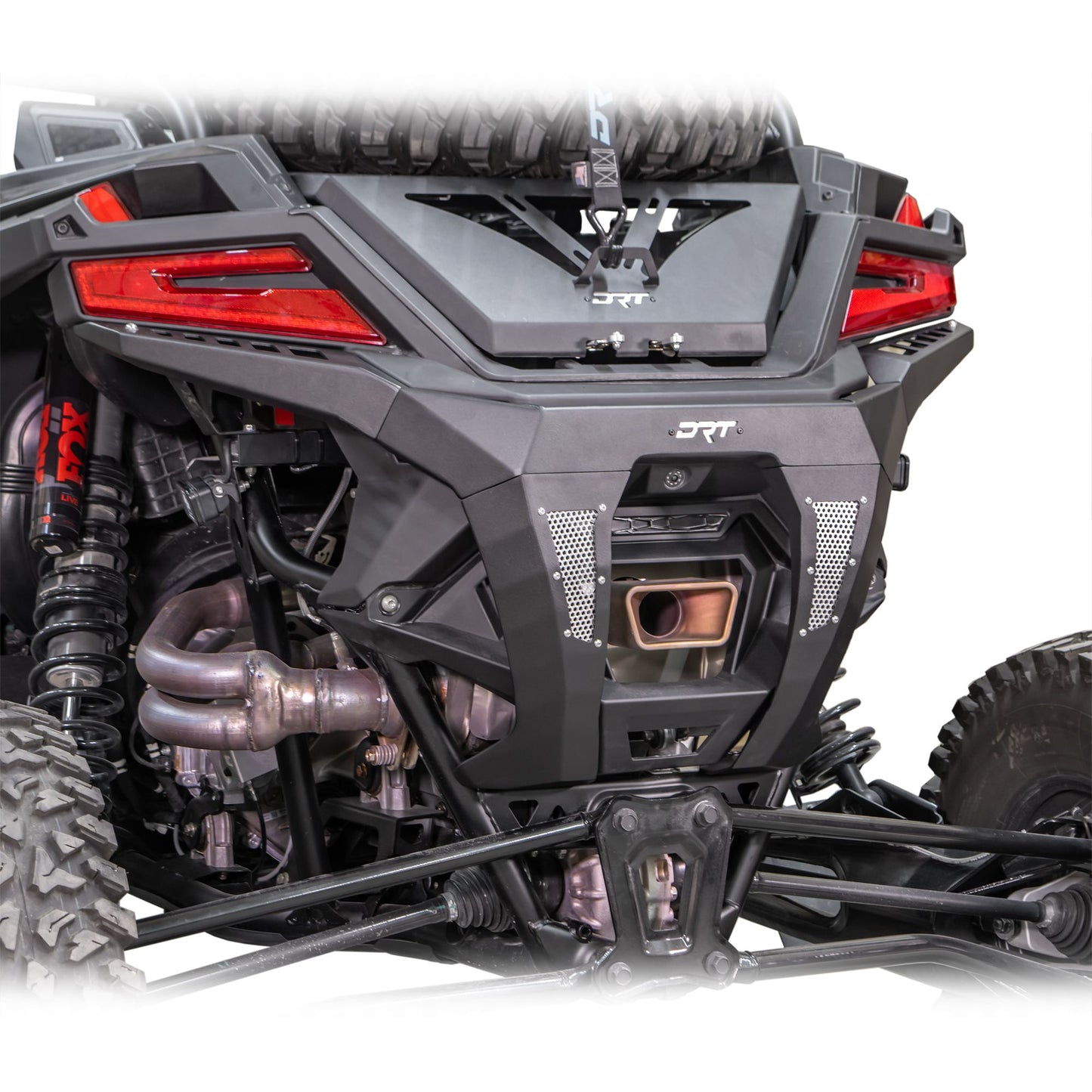 DRT Motorsports Polaris Pro R 2022+ Rear Bumper - Black