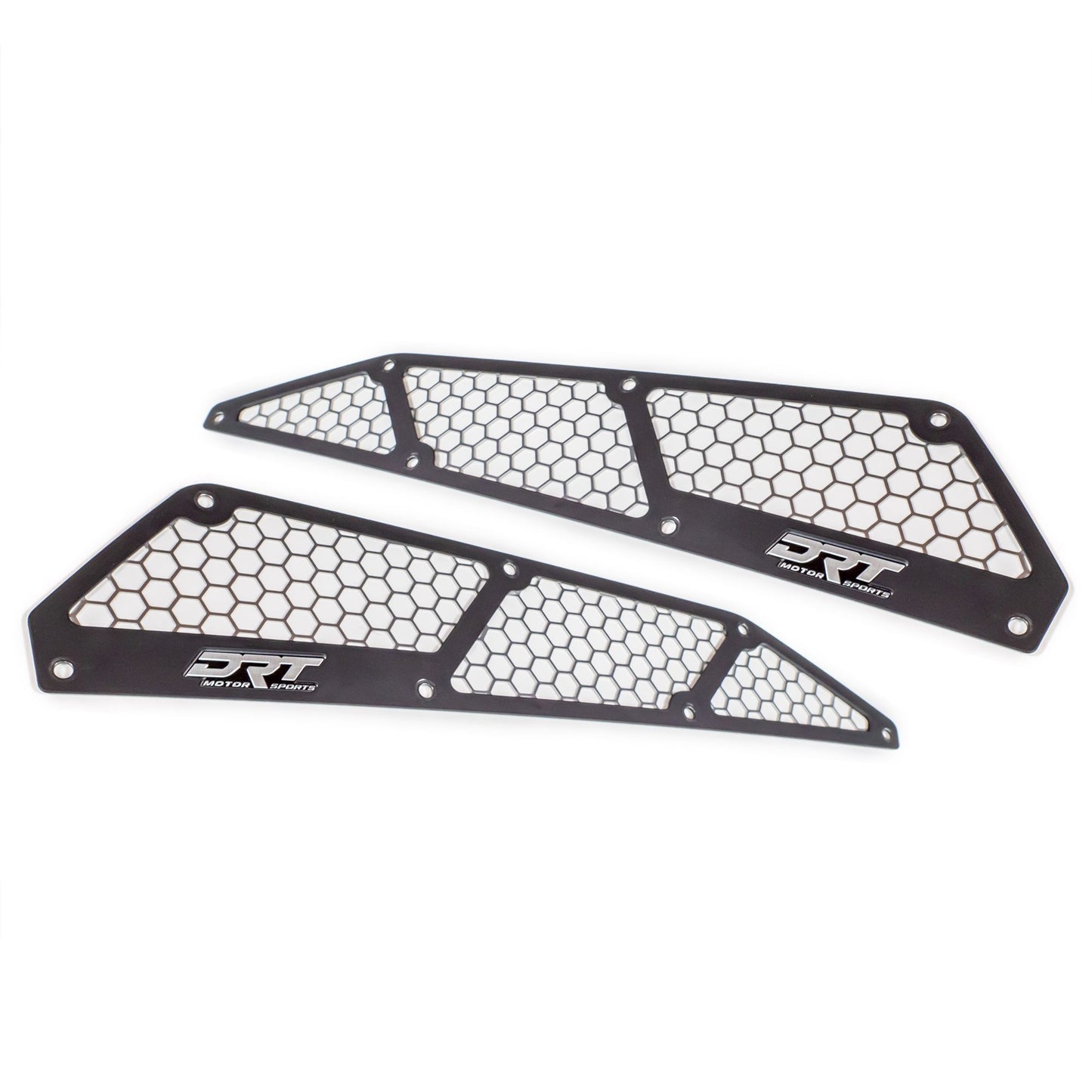 DRT Motorsports Kawasaki Teryx KRX/4 1000 Air Intake Vent Cover Set (Black/Raw)