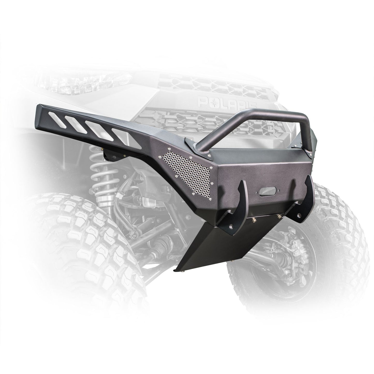 DRT Polaris 2019+ Ranger XP 1000 All Models Front Winch Bumper and Skid Plate