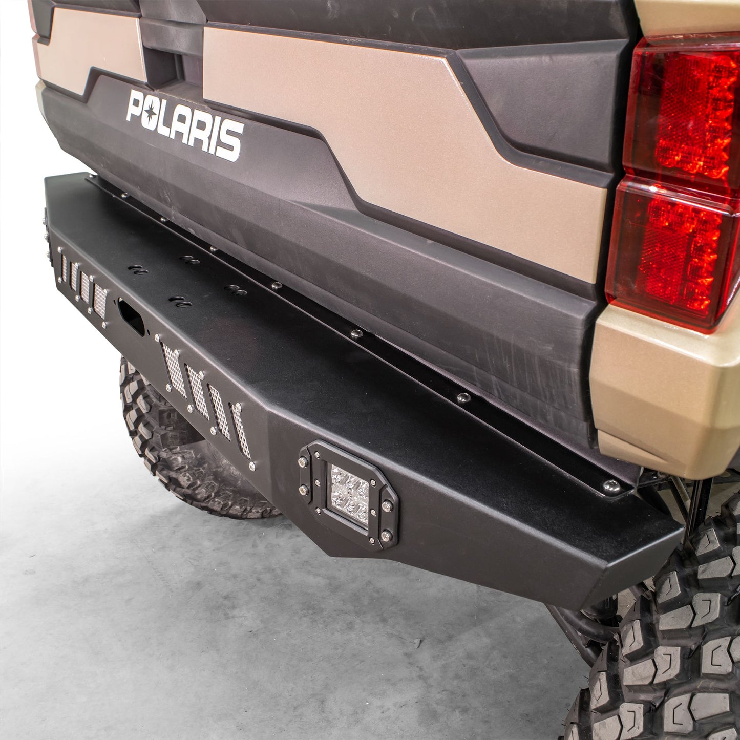 DRT Polaris 2019+ Ranger XP 1000 All Models Rear Winch Bumper W/ LED