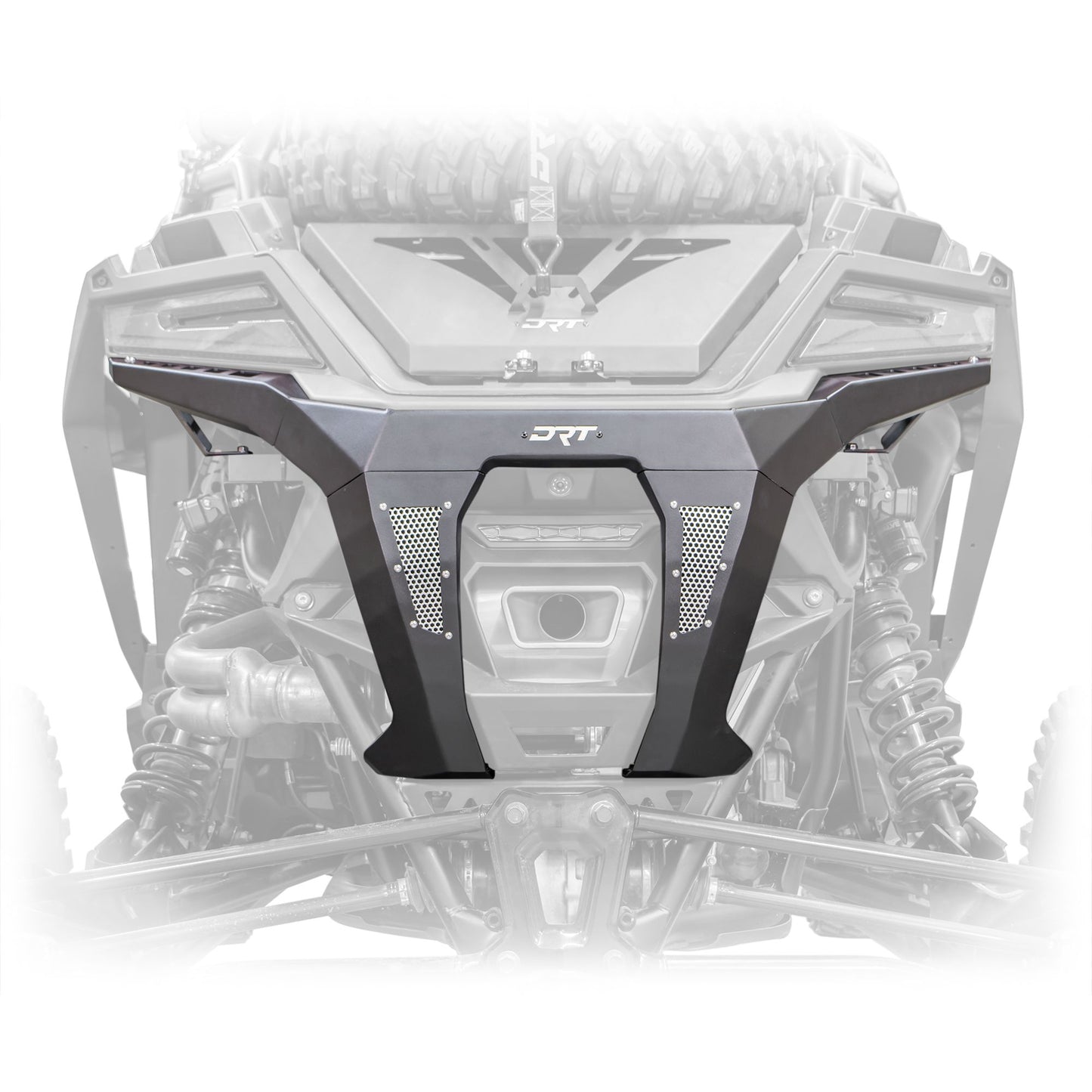 DRT Motorsports Polaris Pro R 2022+ Rear Bumper - Black
