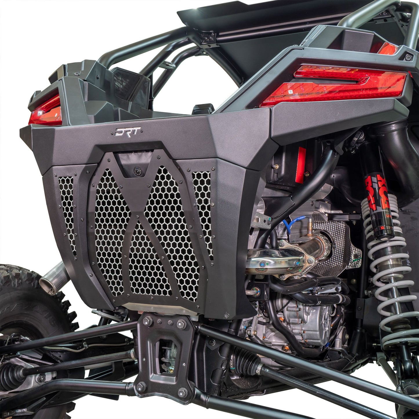 DRT Motorsports Polaris Pro XP / Turbo R Rear Bumper - Black