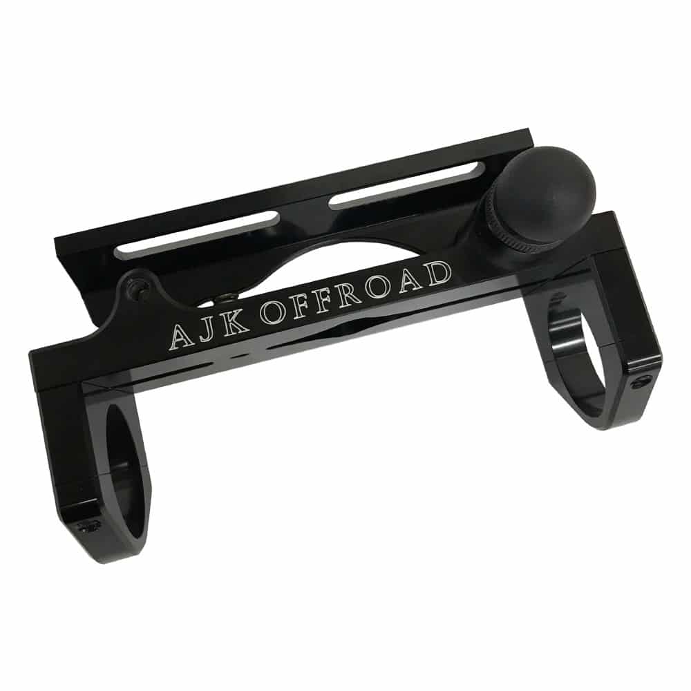 Quick Shot Fire Extinguisher Mount - Quick Release - Truck, Jeep, ATV, SXS Part AJK Offroad 1.875" Raw Aluminum