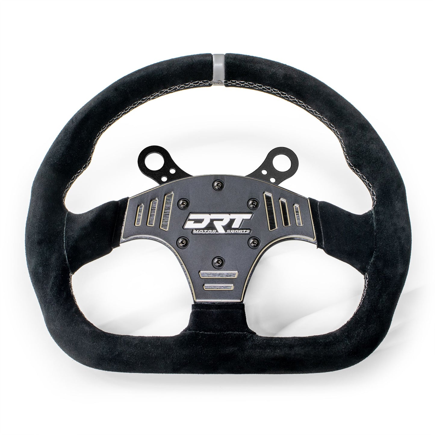 DRT Motorsports Steering Wheel Push-To-Talk Plate (5/6 Bolt Pattern), Dual, Universal