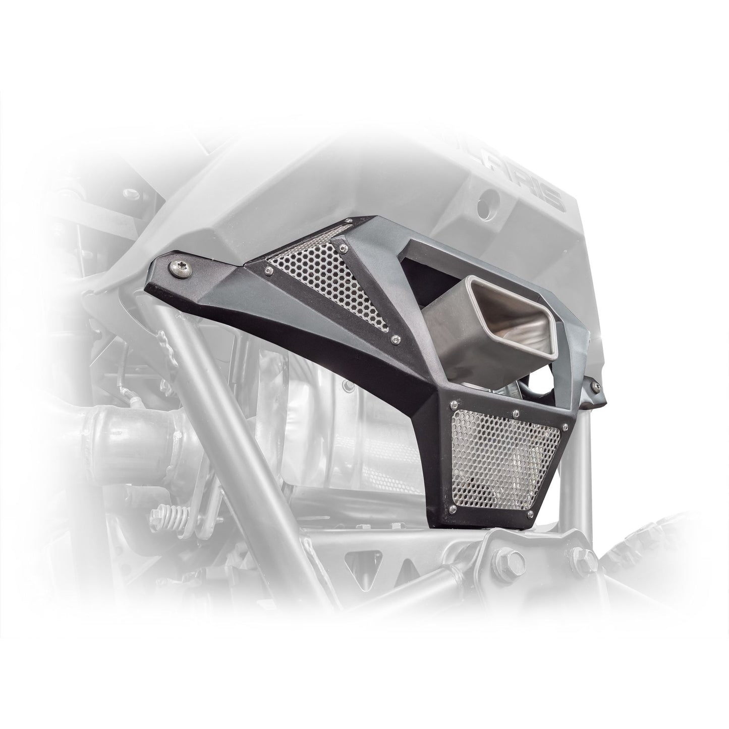 DRT Motorsports Polaris Pro R 2022+ Aluminum Exhaust Cover