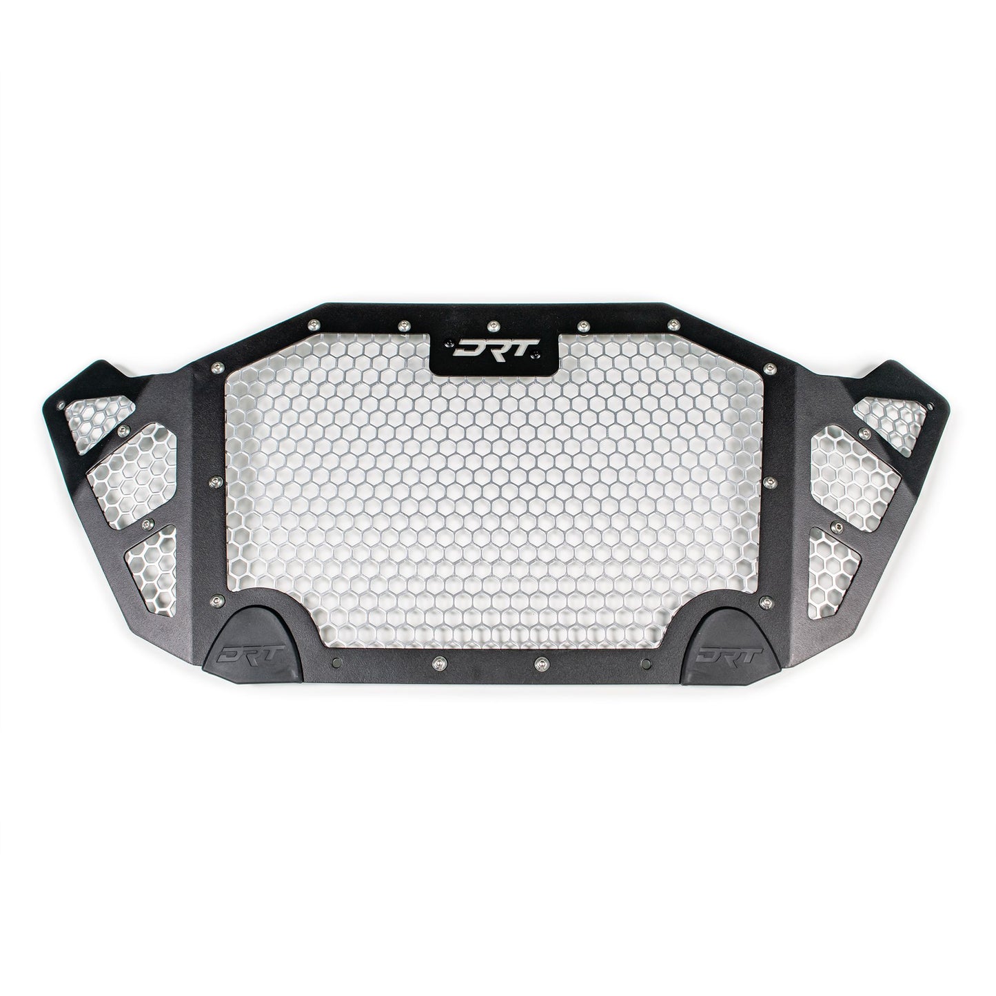 DRT Motorsports Polaris XP Pro 2020-2024 Aluminum Front Grill V2.0 - Black
