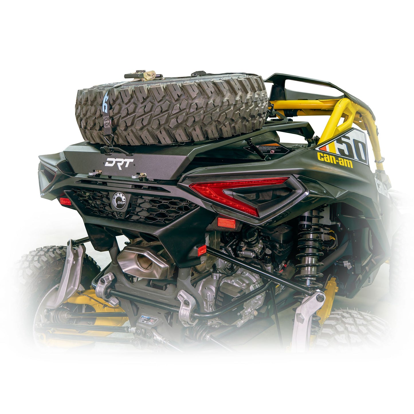 DRT Motorspors Can Am Maverick R Tire Carrier / Adventure Rack