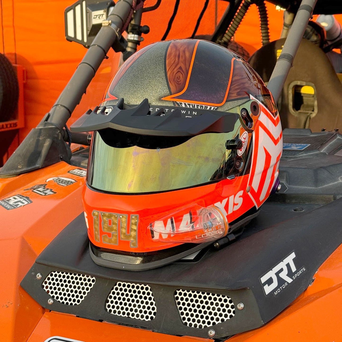 DRT Helmet Shield Visor Kit - Wes Miller Signature Series Edition