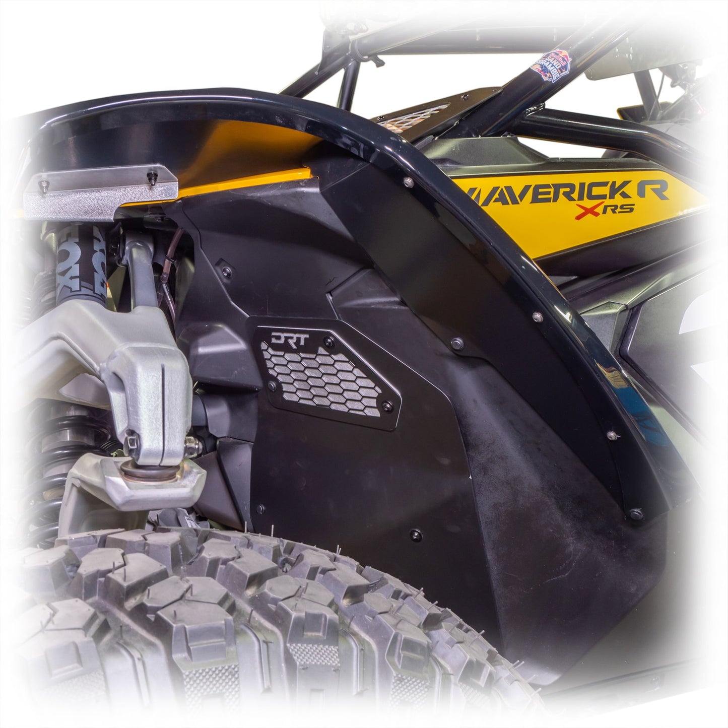 DRT Motorsports Can Am Maverick R Front Aluminum Rock Guard Kit