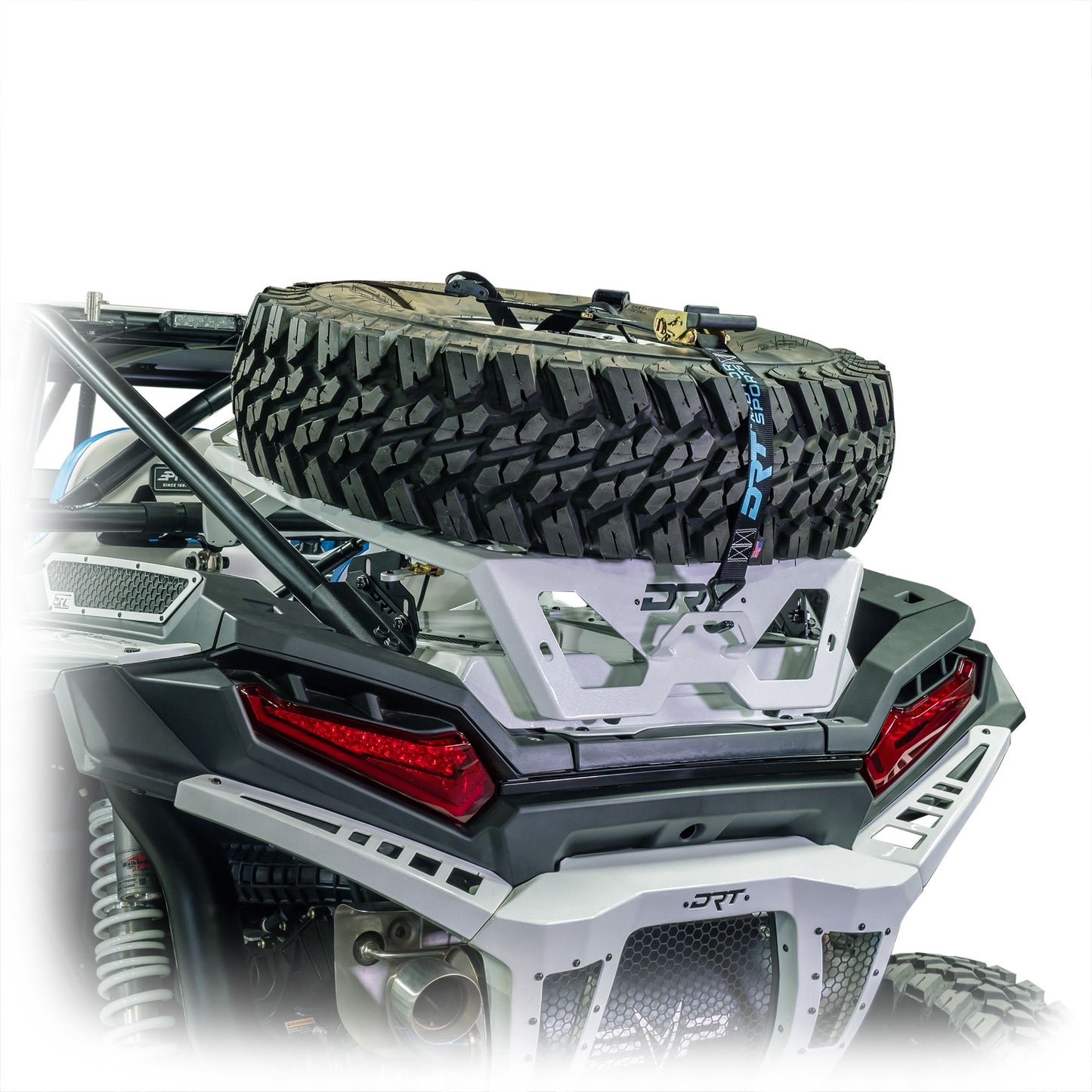 DRT Motorsports Tire Carrier/Adventure Rack - Polaris 2024+ RZR XP1000/4 - Platform