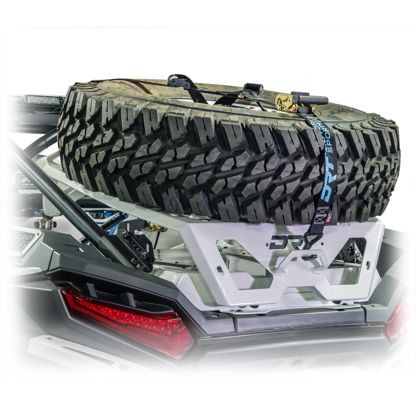 DRT Motorsports Tire Carrier/Adventure Rack - Polaris 2024+ RZR XP1000/4 - Platform