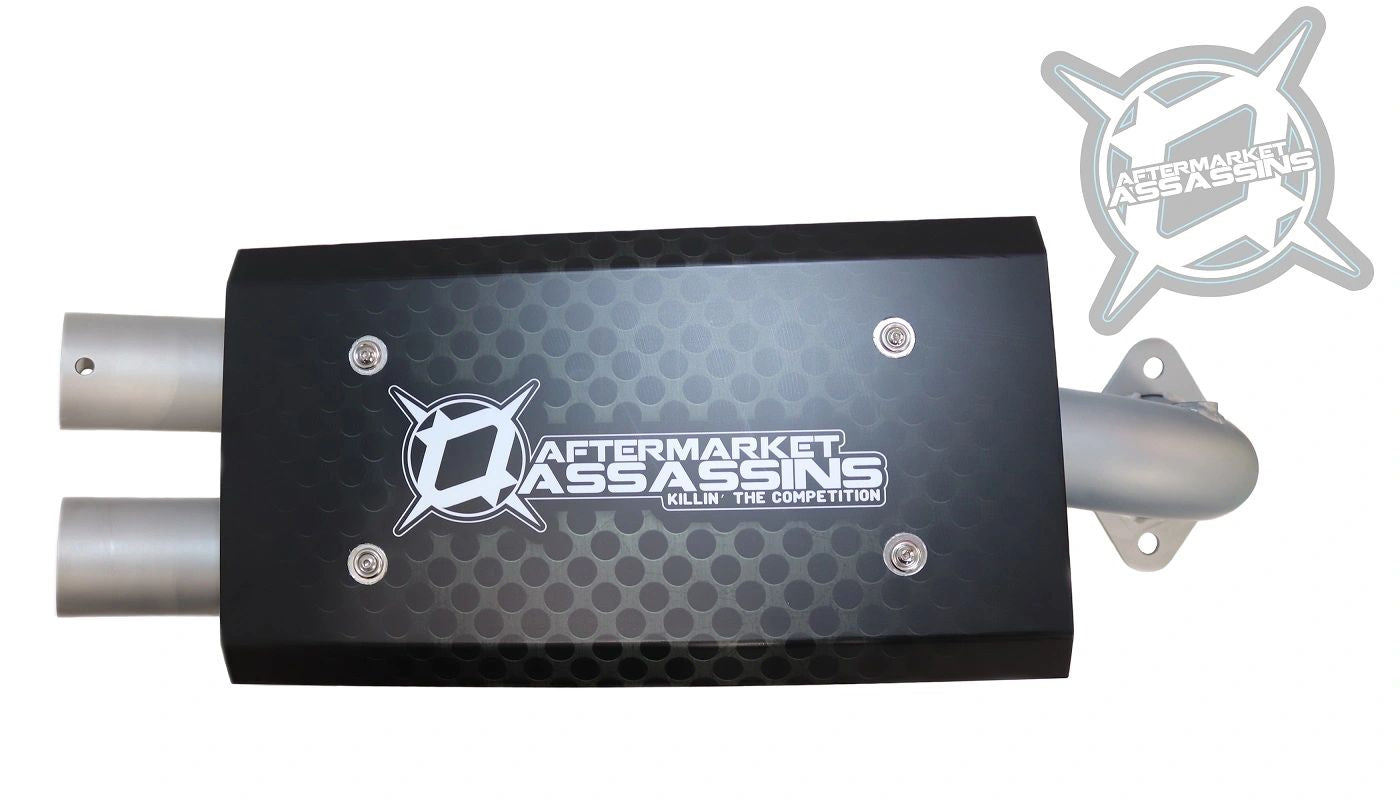 AA Stainless Slip-On Exhaust for 2015-23 RZR XP 1000 & 2018-22 RS1 **1-3 Day Lead Time** | 110-1002