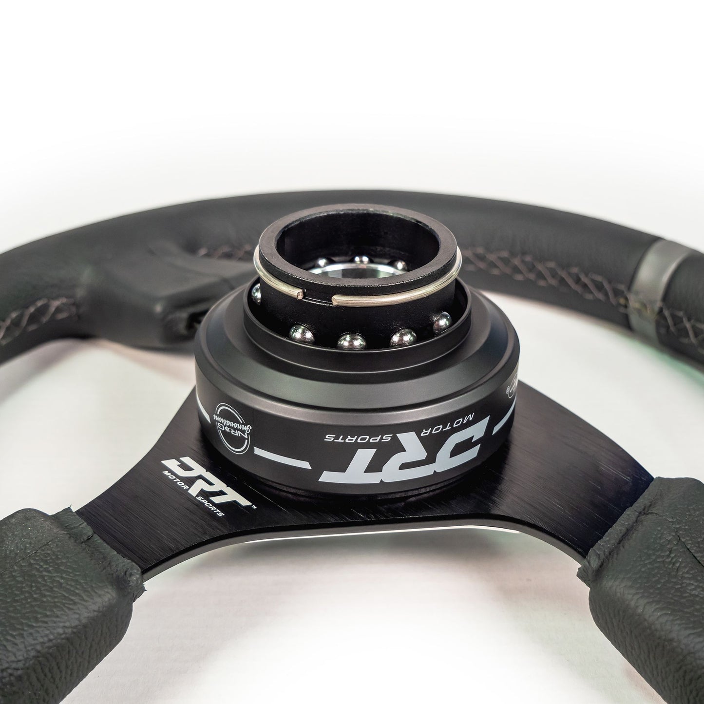 DRT Motorsports Universal 6 Bolt Quick Release Steering Wheel Adapter (Hub sold seperately)