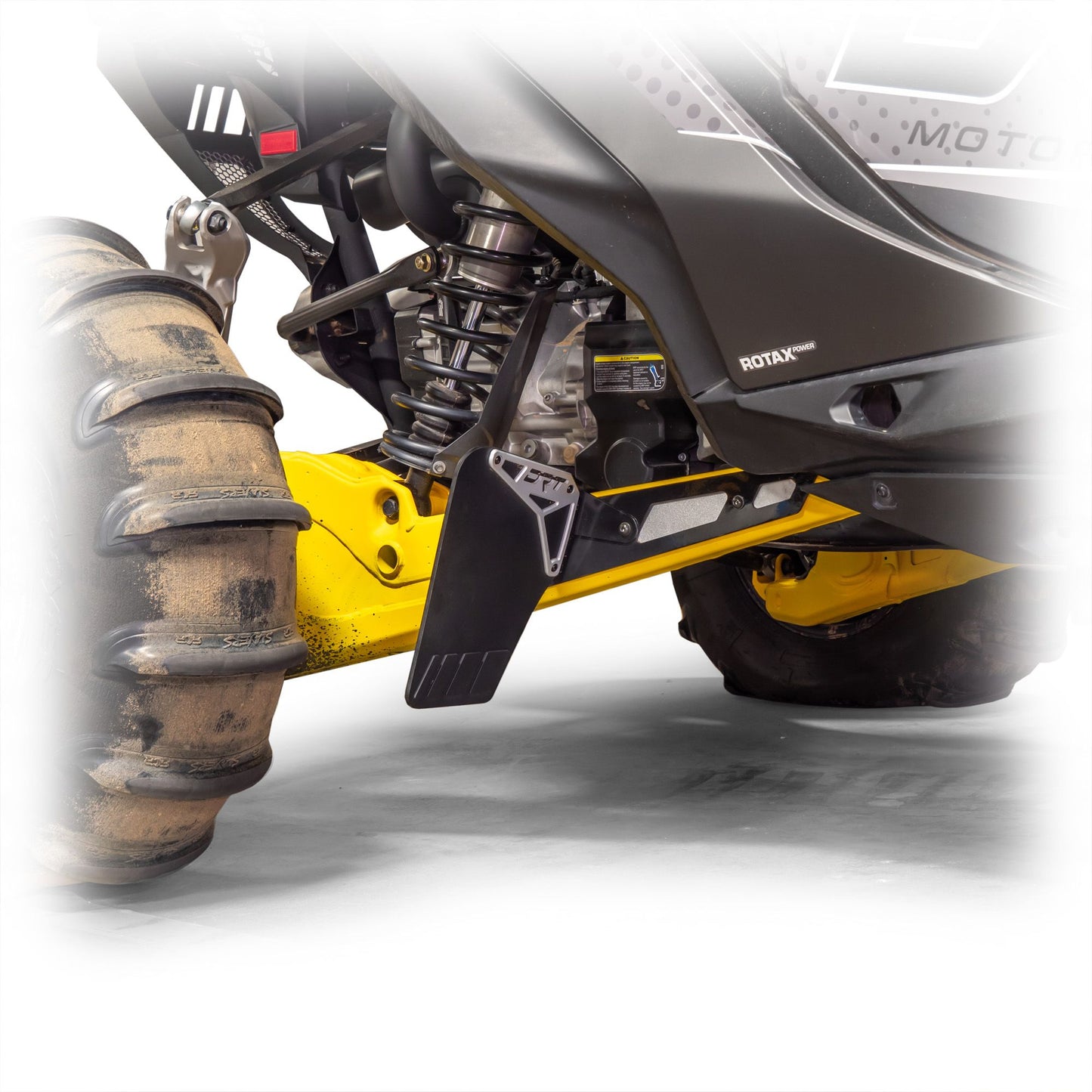 DRT Motorsports Can Am Maverick R Billet Rear Aluminum Mud/Rock Guard Kit