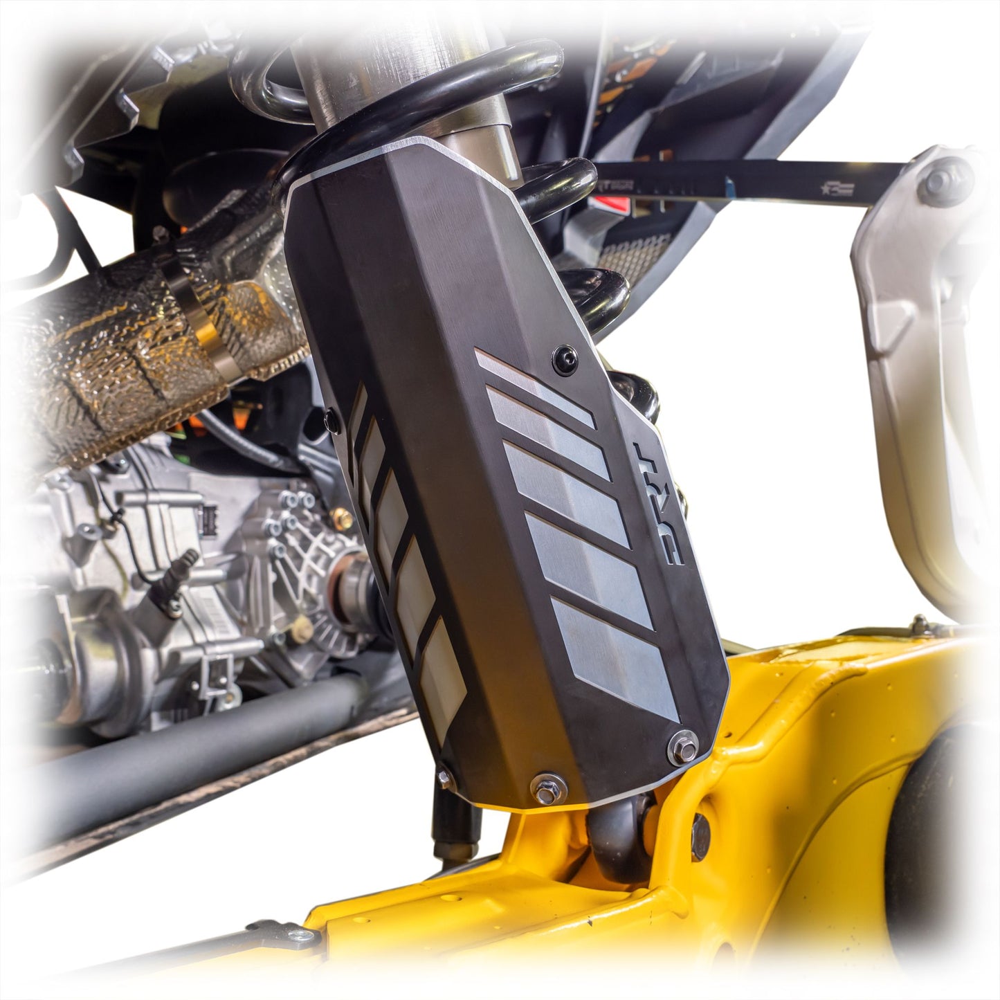 DRT Motorsports CanAm X3 / Maverick R Rear Aluminum Shock Guards