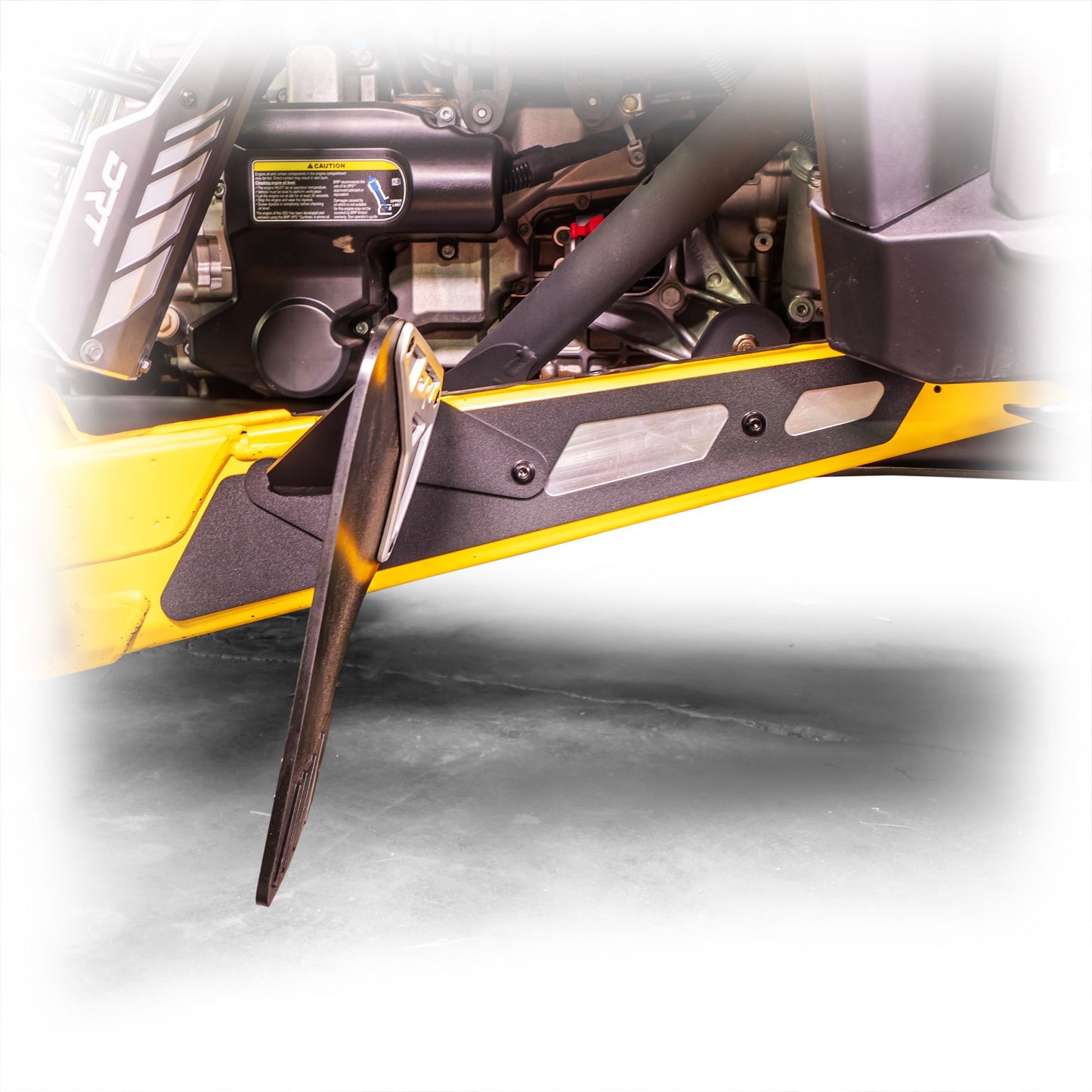 DRT Motorsports Can Am Maverick R Billet Rear Aluminum Mud/Rock Guard Kit