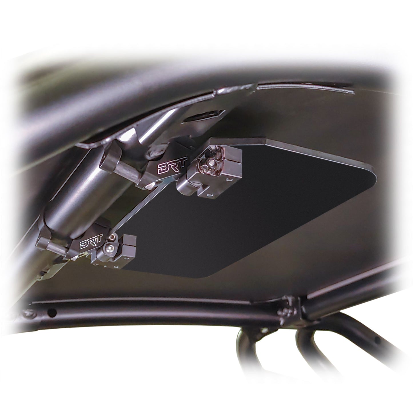 DRT Motorsports Universal Billet Sun Visor Kit 2.000" Clamps
